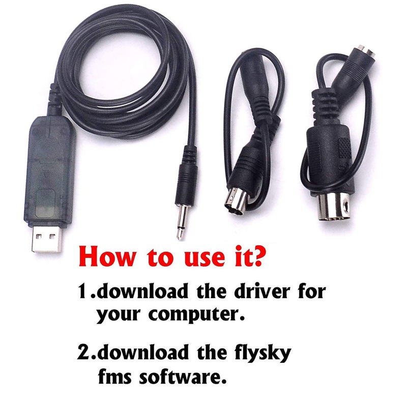 Flysky محاكي الطيران Flysky SM100 محاكي طيران RC محاكي طيران Flysky كابل لمحاكي الطيران Flysky i6 i4 TH9X T6 T4B GT3 GT2 وحدة تحكم عن بعد المحول - Image 3