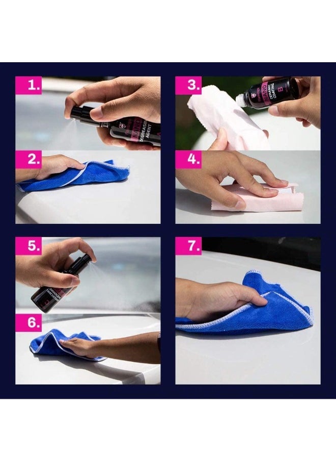 FLAMINGO Set of 3 Flamingo Nano (Degreasing agent + Ceramic Coating + Polishing Protection)  - Image 4