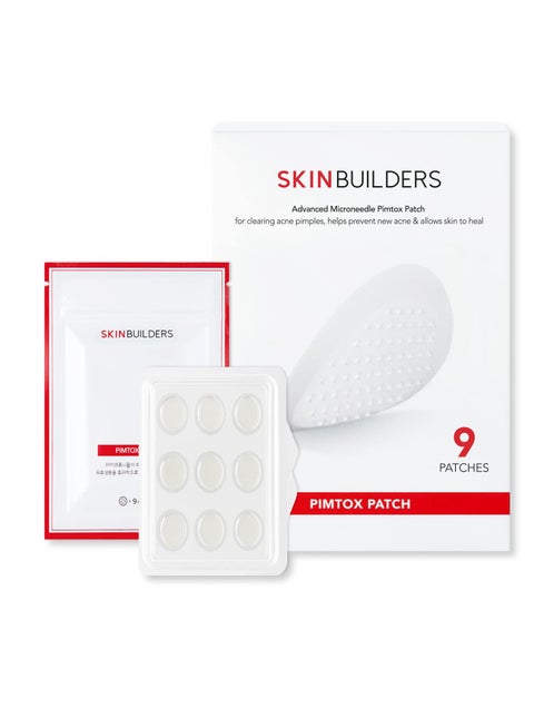 Microdart Acne Patch, Pimple patch Microneedle, Acne Treatment, PimTox Acne Patches For Hormonal Acne And Blemishes, Zit Patches, Patented Microneedles 9EA, Micropoint Pimple Patch