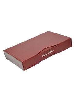 FIS FIS Stamp Album Bonded Leather 16-Sheets 173x250mm, Maroon - FSSA173X250B16  - Image 3