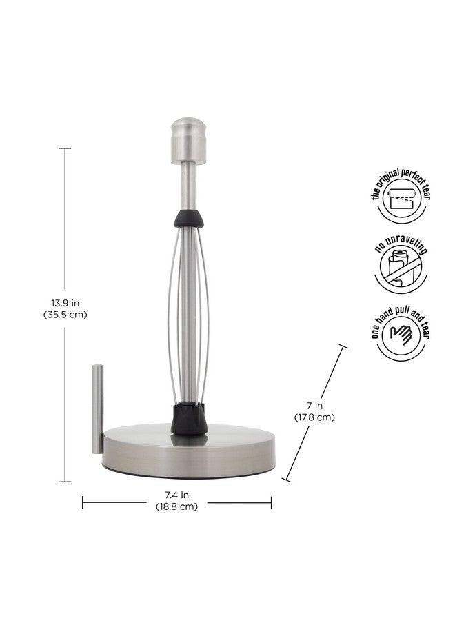 Kamenstein Perfect Tear Paper Towel Holder, 13-Inch, Silver - Image 5