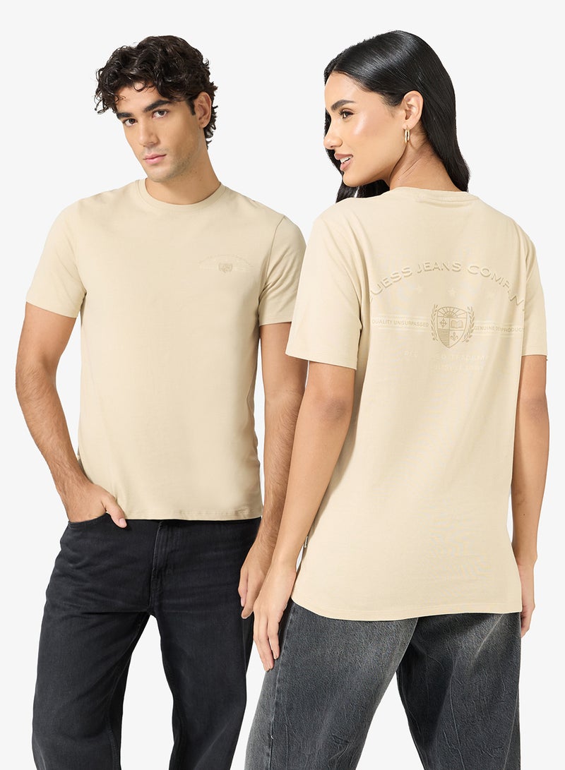 GUESS Unisex Logo Crew Neck T-Shirt - Image 1