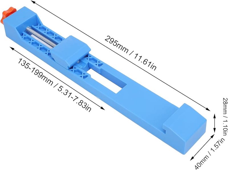 مشبك دليل المنشار الدائري القابل للتعديل أداة النجارة قاعدة موضع الطحن - Image 3