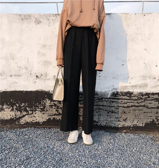 2024 Autumn High Waist Wool Culottes for Women Black - pzsku/ZA0592C8B5A09AEEECF60Z/45/1746231878/d7f612c2-ad32-4435-bc4f-5e14683e3ed1