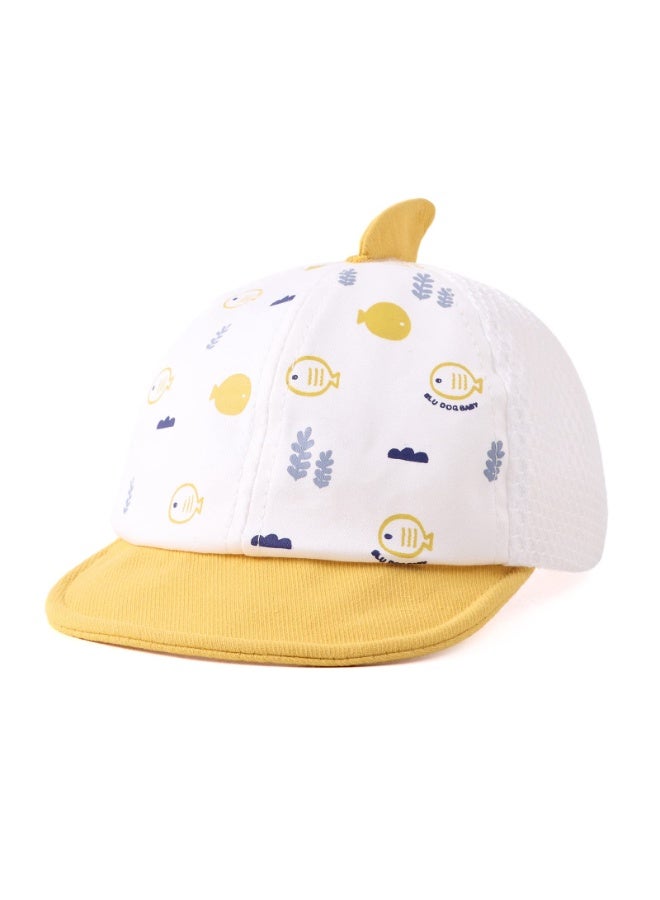 سانموجيد قبعة أطفال شمسية برسوم كرتونية لطيفة لفصل الربيع والصيف - Image 1