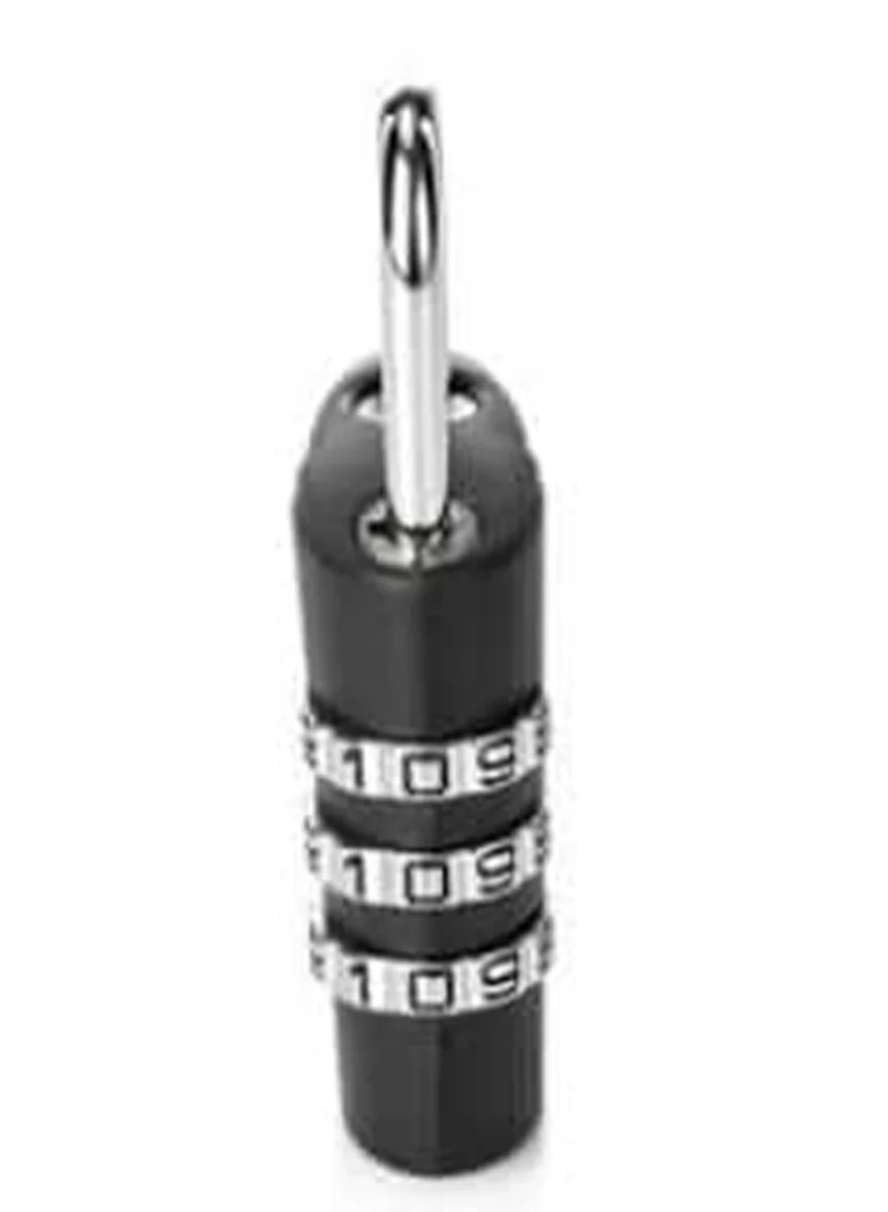 American Tourister  3 Dial Combination Travel Lock, Black|Sleek and modern look, matching well with any travel gear|TSA Lock  | Best Price UAE