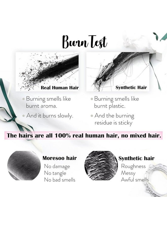 Moresoo Microlink Hair Extensions Human Hair Light Brown And Platinum Blonde Hair Extensions Micro Loop Hair Extensions Real Human Hair Micro Bead Hair Extensions Human Hair Blonde 50G/50S 14In - Image 5