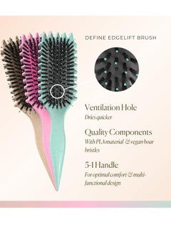 Bounce Curl Bounce Curl Original Define EdgeLift Brush (Teal)  - Image 2