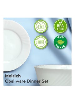 Melrich Melrich 10 Pcs Opalware Dinner Set  - Image 5