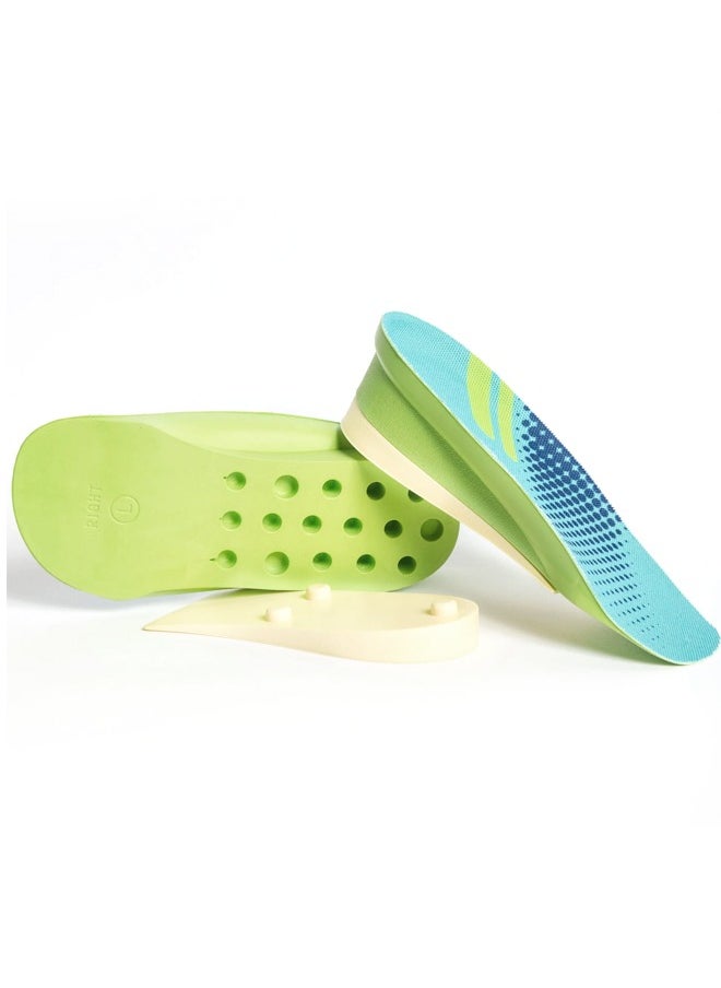 Generic Adjustable Height Increasing Insoles 2.5-4.5cm, Invisible Heel Lift Foot Pads for Men & Women, Breathable & Shock Absorbing Sports Inserts  - Image 2