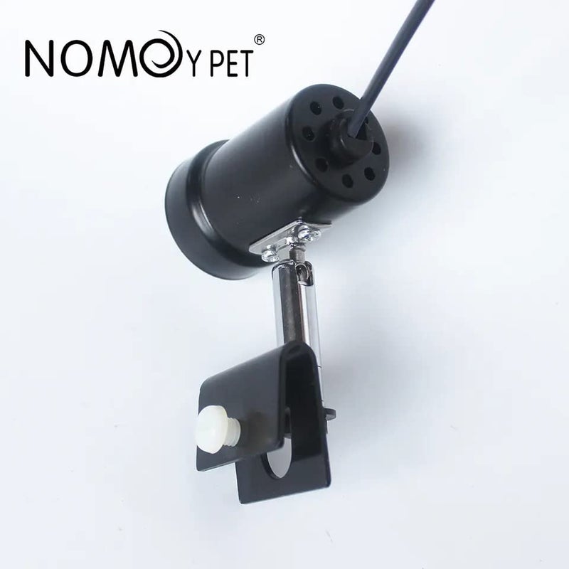 NomoyPet حامل مصباح سيراميك جانبي لخزان الزواحف NomoyPet E27 UVA UVB لمصباح الزواحف السلحفاة NJ19 - Image 3