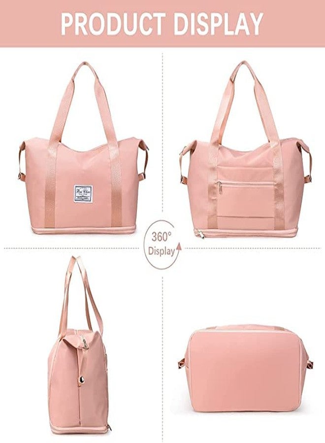 KINDRED Waterproof Duffle Bag for Travel - Versatile Luggage Bag for Women, Ideal for Weekend Trips, Gym, Large Size, Stylish Luggage Bag for Travelling (Pink) - Image 3