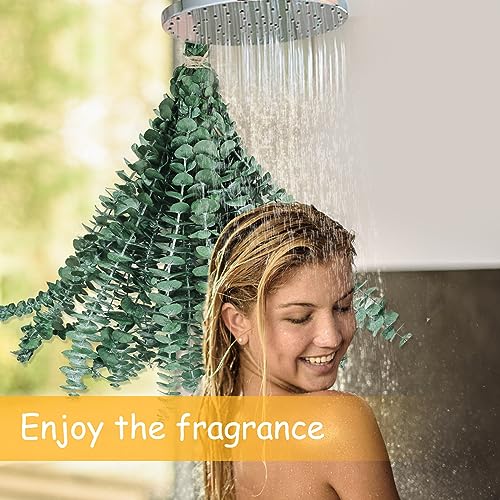 Gifugi 22 PCS Dried Eucalyptus Bundle for Shower - 17" Large Preserved Eucalyptus Stems Shower Plant, Fresh Real Eucalyptus Leaves for Shower Hanging, Artificial Flowers Arrangement, Home Bathroom Decor - Image 3