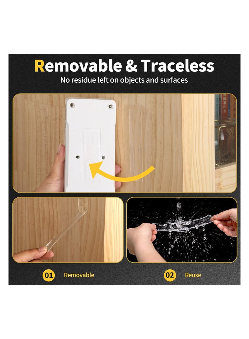 O Ozone Strong Adhesive Double Sided Tape Heavy Duty for Kitchen and Home Use, Transparent Traceless Acrylic Tape Strong Sealant Tape - Image 3