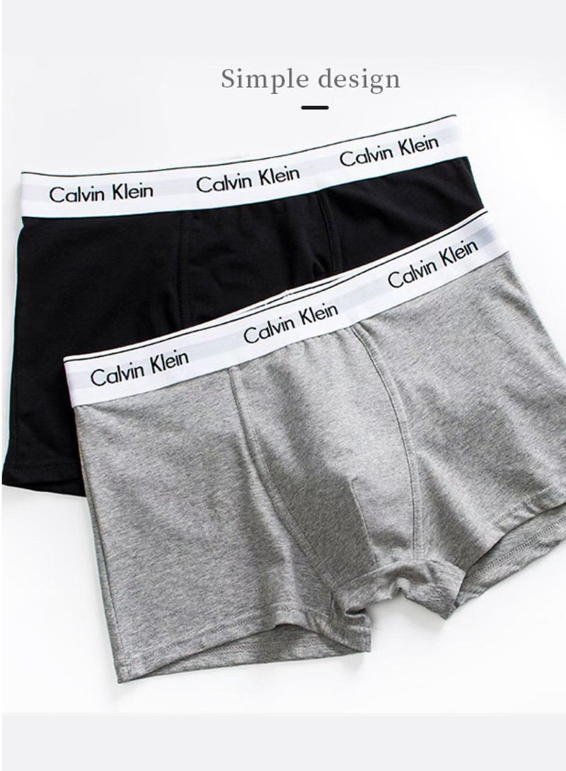 Calvin Klein Sports Calvin Klein Men's Boxer Briefs (3 Gift Box) cotton fits closely  - Image 3