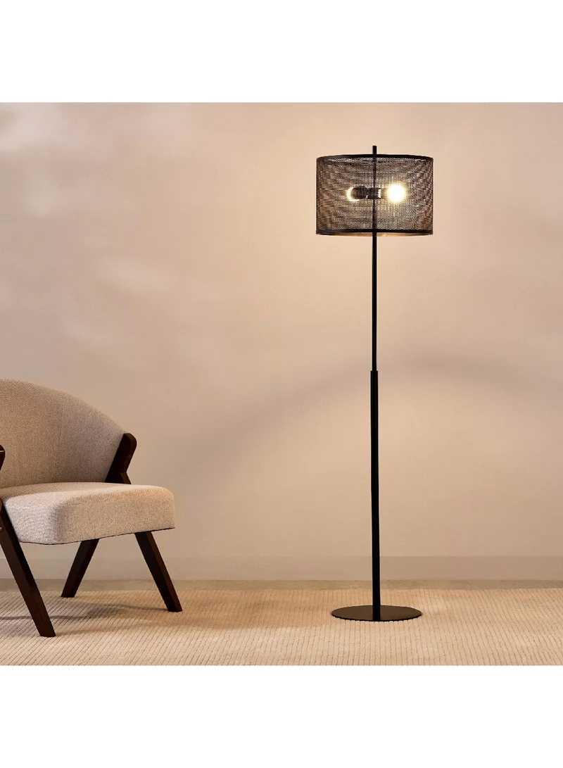 Home Box Tyler Metal Floor Lamp with Shade 39 x 157.5 cm
