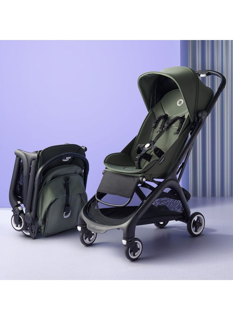 Bugaboo - Butterfly Complete Travel Stroller - Black/Forest Green - Image 1