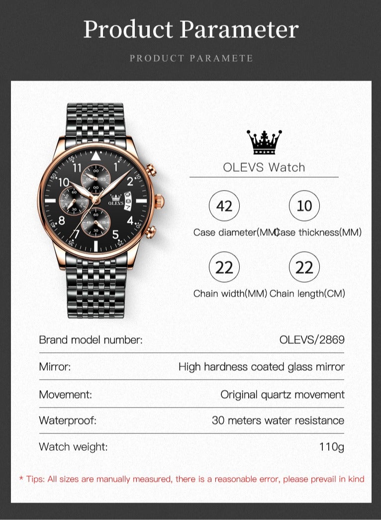 أوليفز OLEVS الرجال ووتش - Image 4