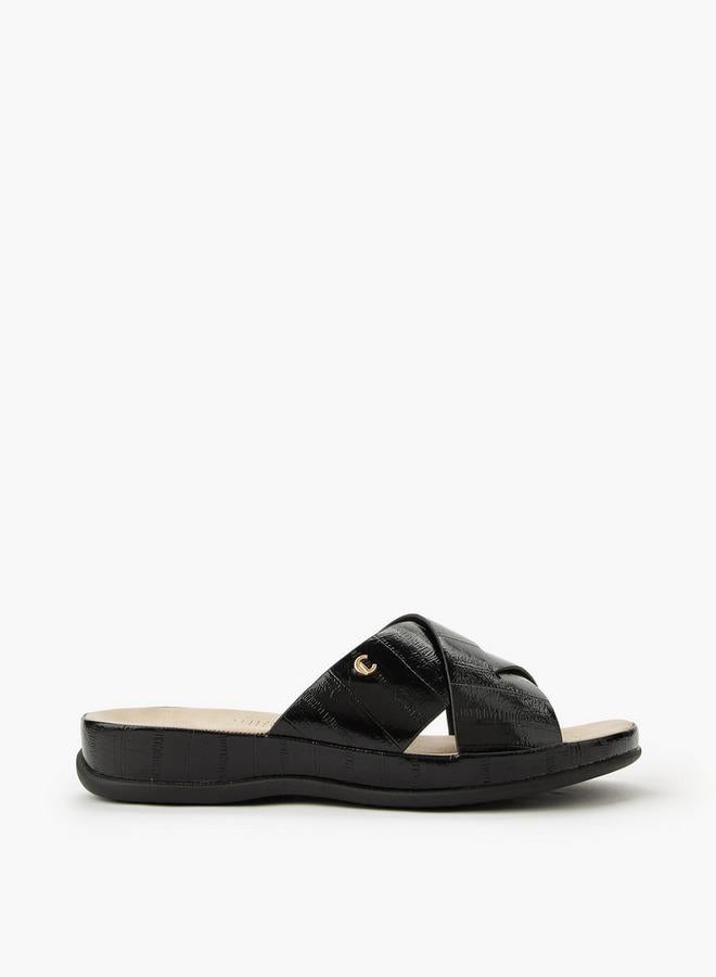 Le Confort Cross Strap Sandals - Image 3
