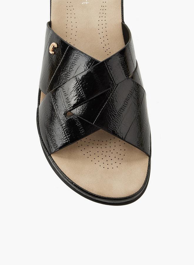 Le Confort Cross Strap Sandals - Image 4