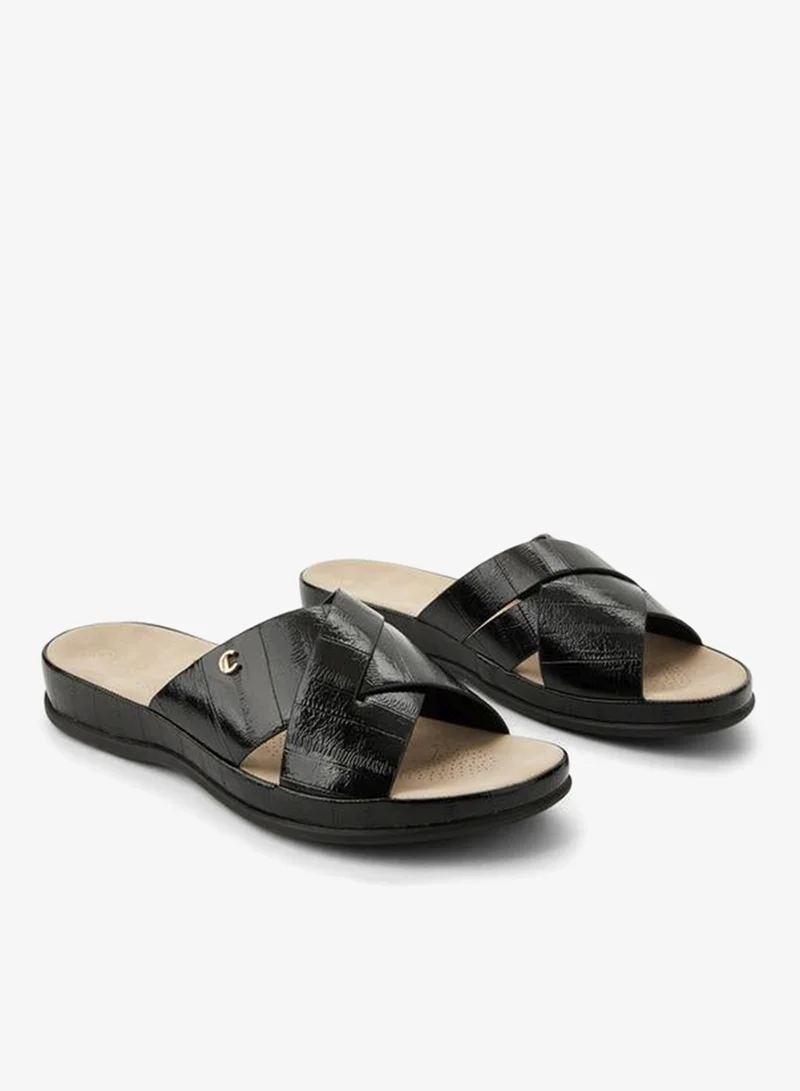 لو كونفورت صنادل بحزام متقاطع