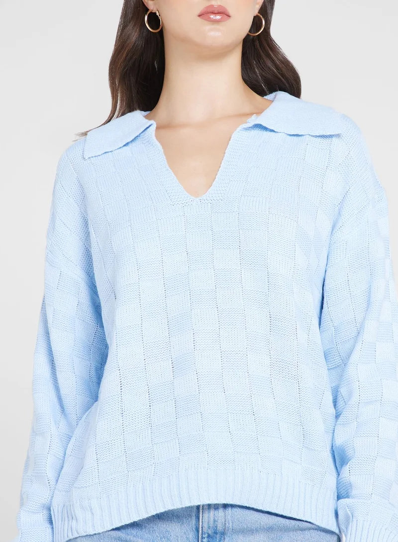 ELLA Cable Patterned Sweater