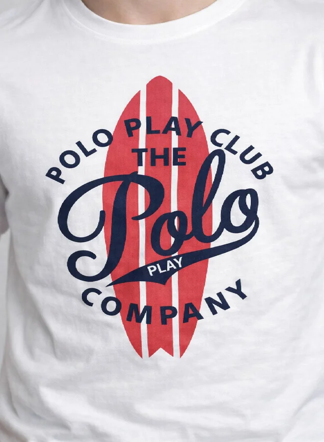 Polo Play Teen Boys Graphic Logo T-Shirt