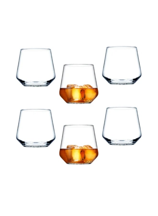 Pasabahce Allegra Juice Glass Set of 6Pcs 345ml-Turkey Made - Image 1