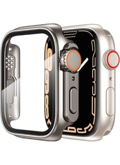 Generic Top-Grade Full Coverage Rugged Protective Case, Touch Sensor Adapter, For Apple Watch 44mm, Change To Apple Watch Ultra 49mm, Star Light Color  - Image 1