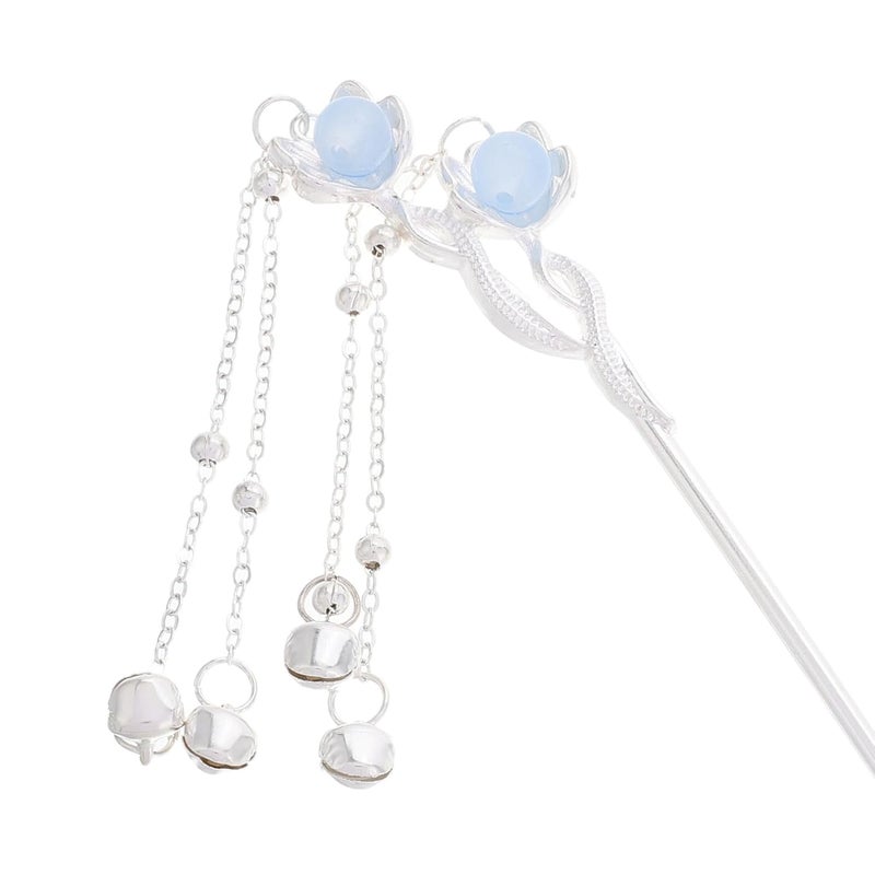 Chinese Vintage Hair Stick with Tassels Traditional Hanfu Hair Accessories for Women for Buns and Updo Styling - Image 3