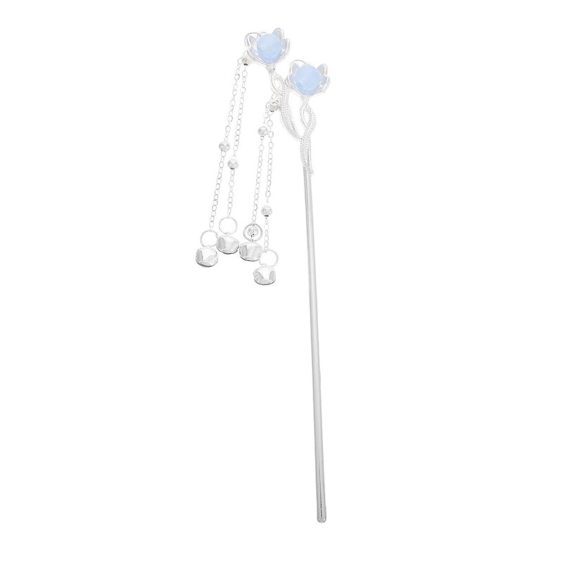 Chinese Vintage Hair Stick with Tassels Traditional Hanfu Hair Accessories for Women for Buns and Updo Styling - Image 1
