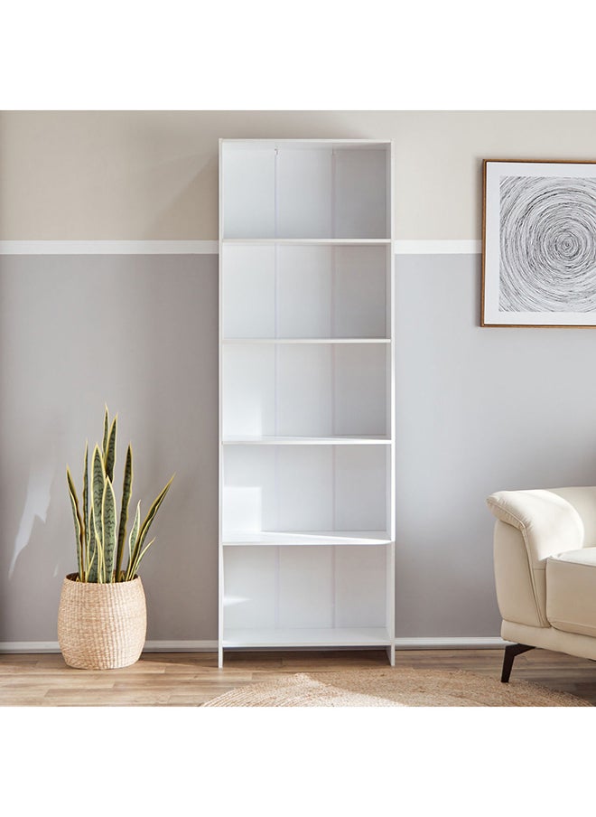 هوم بوكس مكتبة جاز أجاتا مع 5 أرفف 24 × 180 × 60 سم  - Image 2