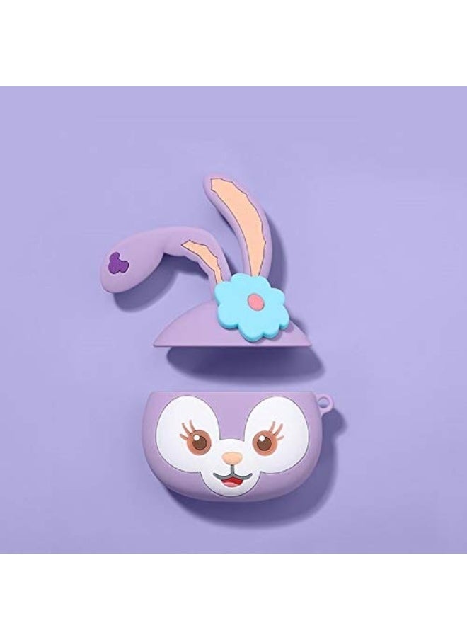 Generic - Case Soft Silicone Shockproof Cover for Apple Airpods 3 New 3D Cute Cartoon Creative Fun Case Skin with Keychain Design - Image 1