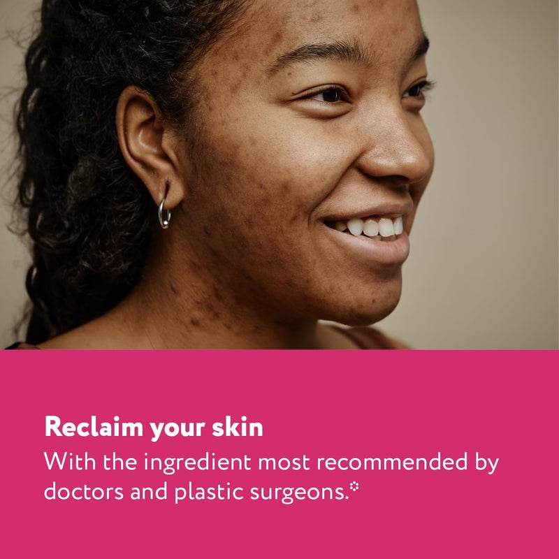 ScarAway Acne Scar Treatment Clear Silicone Scar Gel 100 MedicalGrade Helps Improve Size Color Texture of PostAcne Hypertrophic Keloid Scars on Face Body Water Resistant 15 grams - Image 5