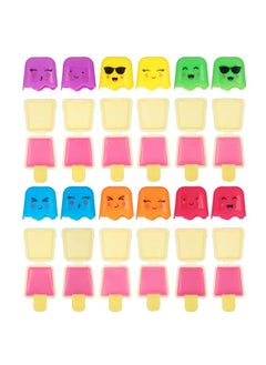 Expressions Expressions 12pc Pucker Pop Novelty Lip Gloss Set - Girls Cosmetics Mini Popsicle Lip Gloss Collection, Lip Gloss for Kids, Safe, Non Toxic Kids Makeup Set  - Image 3