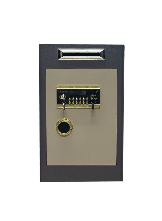 Luxury Fire-Resistant Digital Security Safe With Electronic Number Pad And Lock And Physical Key 70*38*42 cm 38 Kg - Image 3