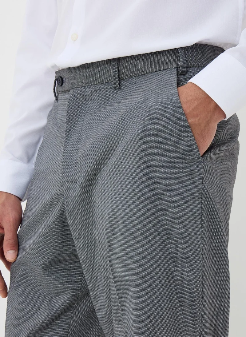 Matalan Taylor & Wright Grey Active Waist Trousers