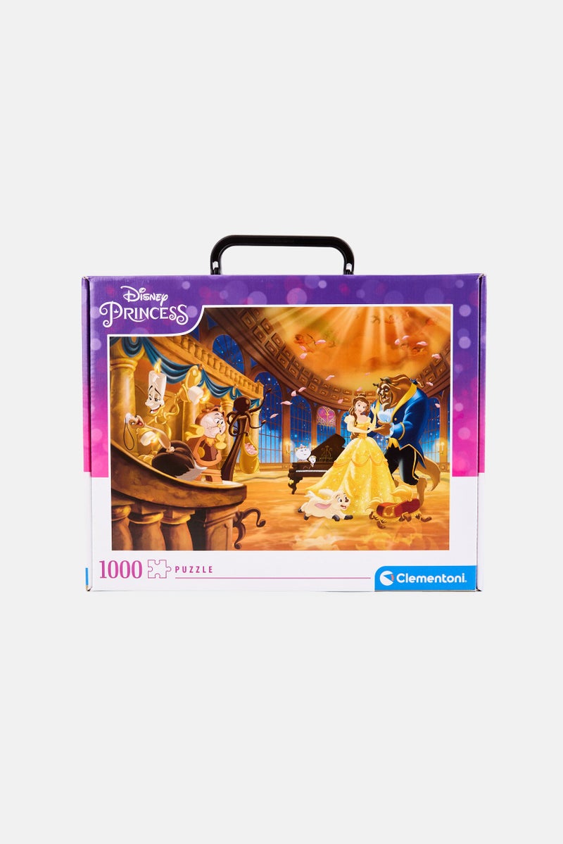 Clementoni Disney Princess Beauty And The Beast Brief Case Puzzle 1000 Pieces - Image 1