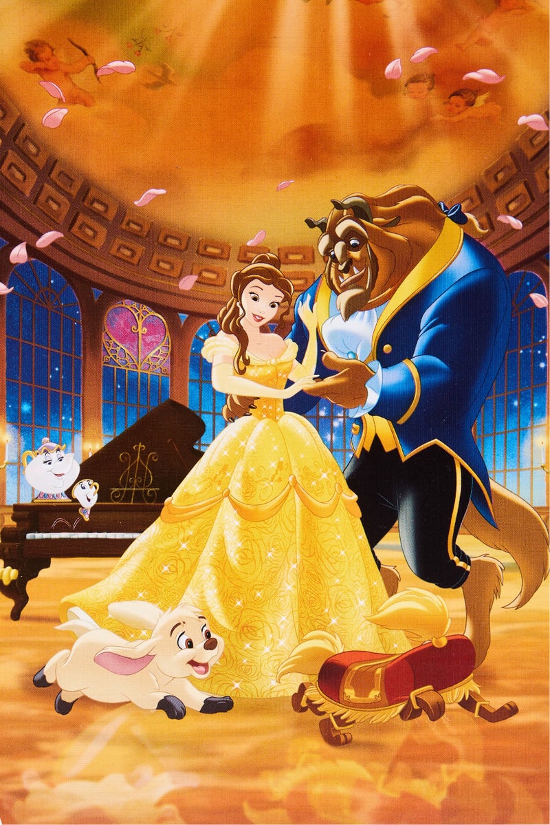 Clementoni Disney Princess Beauty And The Beast Brief Case Puzzle 1000 Pieces - Image 3
