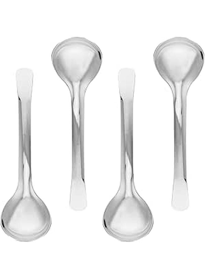 4Pcs 304 Stainless Steel Large Serving Ladles for Pasta Soup and Kitchen - Image 1