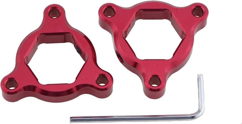 Wivplex Red Suspension Fork Preload Adjusters - Image 1