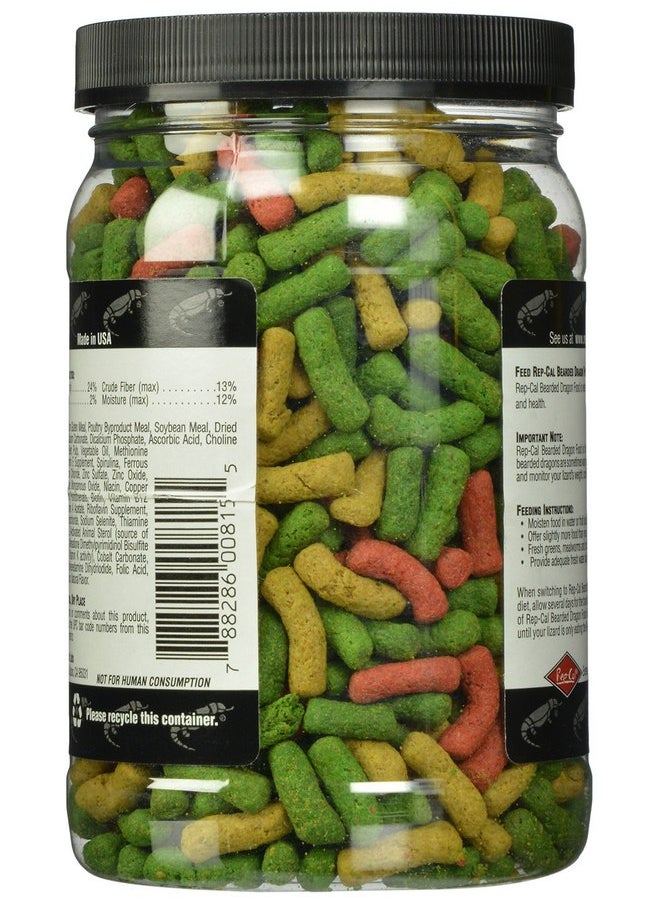 Rep-Cal - Rep-Cal Srp00815 Adult Bearded Dragon Pet Food, 8-Ounce - Image 1