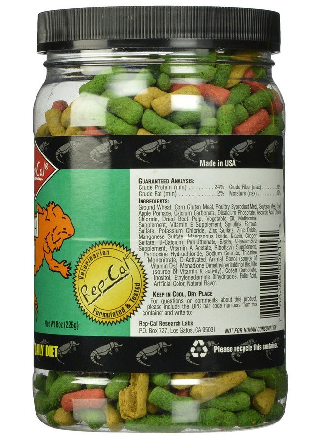 Rep-Cal - Rep-Cal Srp00815 Adult Bearded Dragon Pet Food, 8-Ounce - Image 1