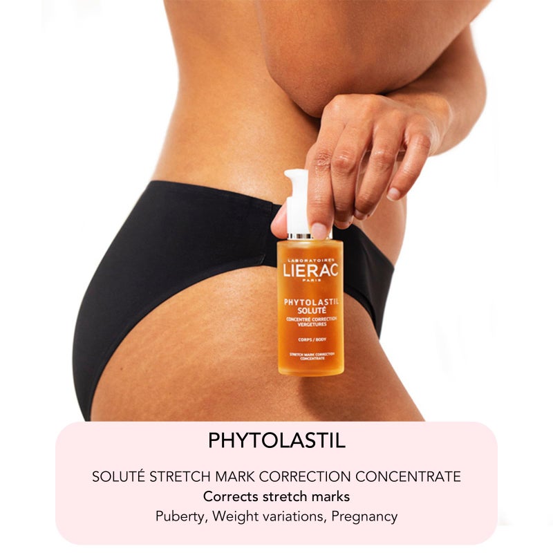 Lierac Phytolastil Stretch Mark Removal Serum - Firms Skin, Fades Cellulite, Diminishes Stretch Marks on Breasts, Abdomen, Hips and Thighs - Hydrating & Firming for All Skin Types - 75ml - Image 2