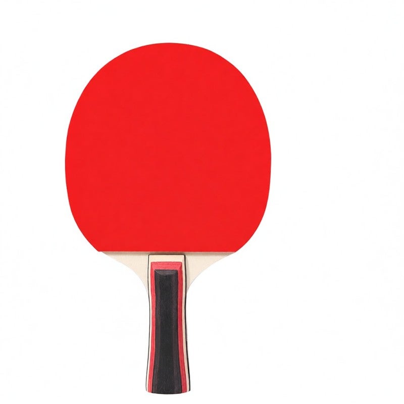 Leijiaer Table Tennis Rackets Set with 2 Paddles and 3 Ping Pong Balls: 7-Ply Polar Wood Handles, Soft Rubber Surface for Power Spin, Comfortable Grip for Beginners Training Skills - Image 3