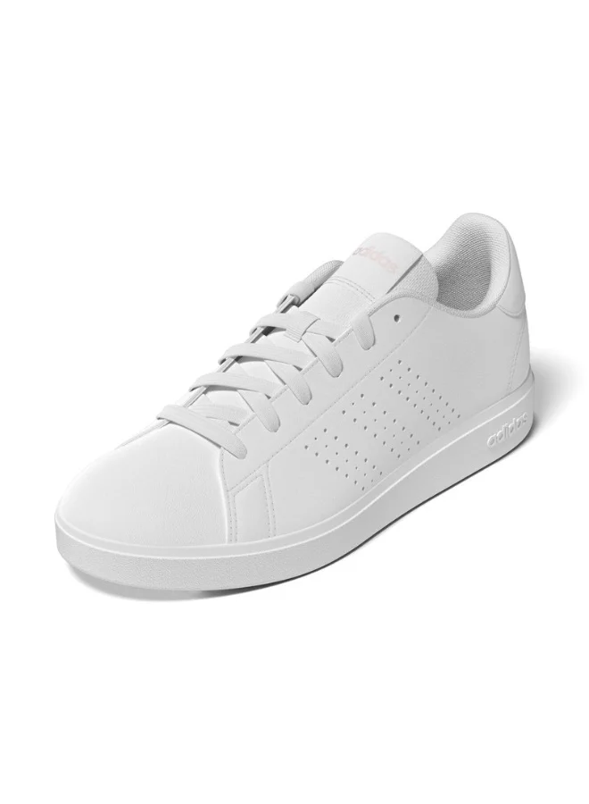 adidas أحذية رياضية نسائية Advantage Base 2.0 بيضاء مقاس 3.5
