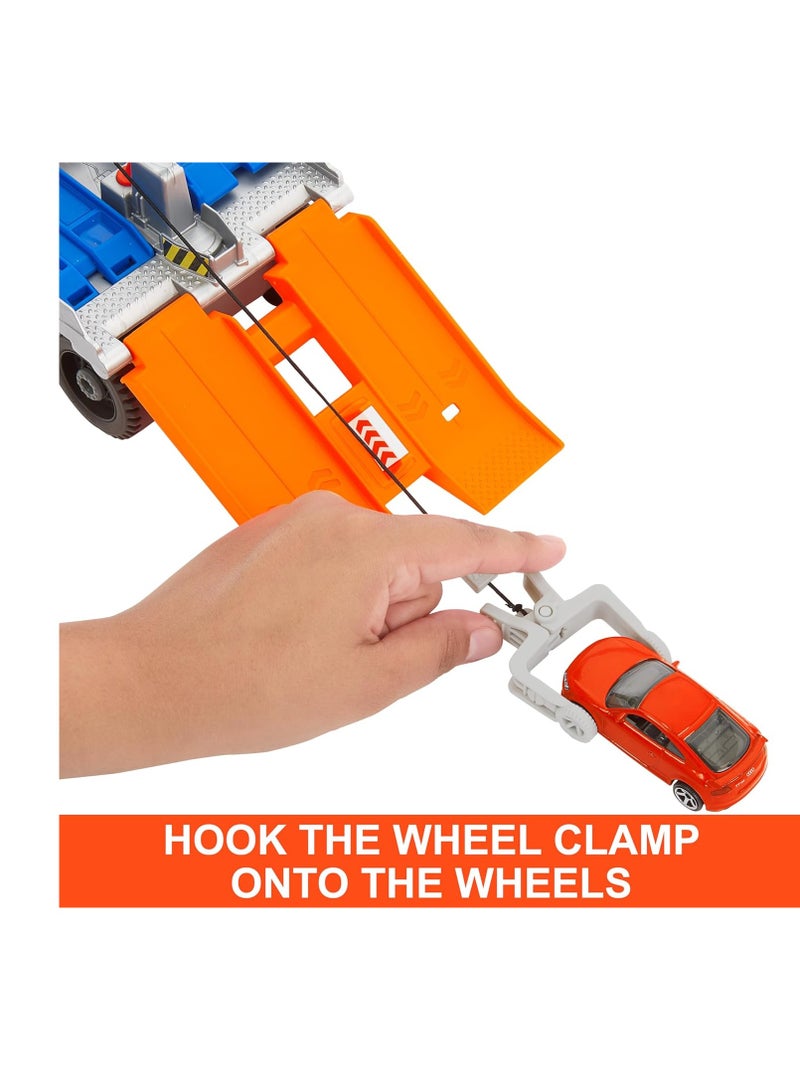 ماتش بوكس شاحنة سحب وإصلاح من Action Driver مع سيارة بمقياس 1:64 - Image 2