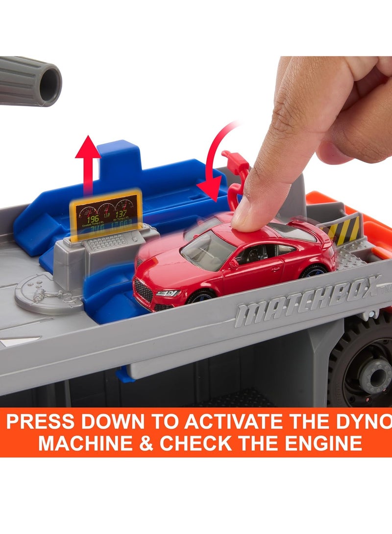 ماتش بوكس شاحنة سحب وإصلاح من Action Driver مع سيارة بمقياس 1:64 - Image 4