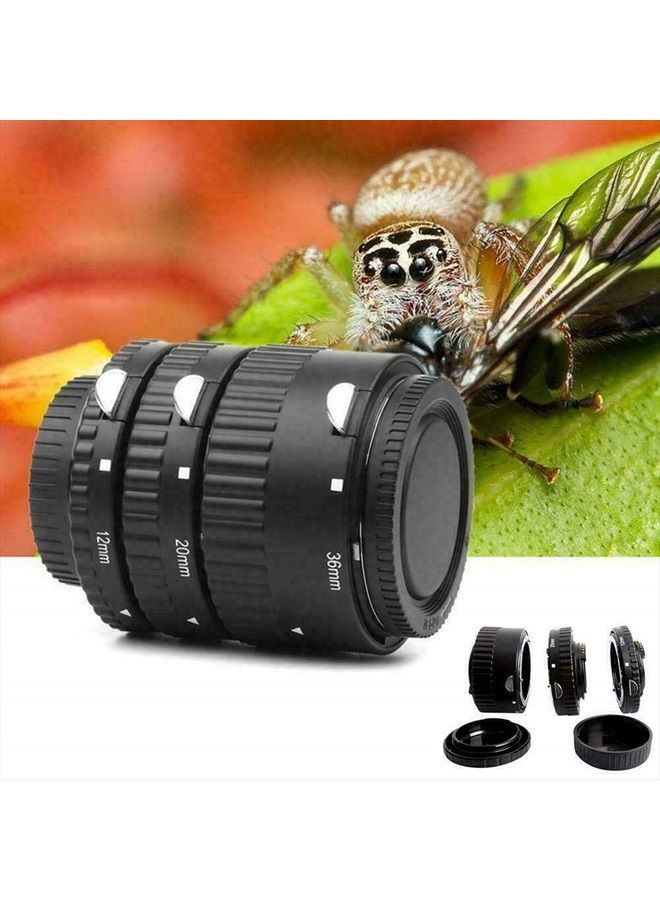 Mcoplus Extnp Auto Focus Macro Extension Tube Set (12mm 20mm 36mm) for Nikon AF AF-S DX FX SLR Cameras - Image 3