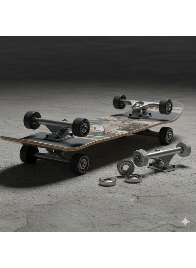 أم سي بي طقم رولمان بلي من إم سي بي  608 للسكيت بورد (10 حبات) - جودة عالية لتحمل السرعات العالية - Image 3